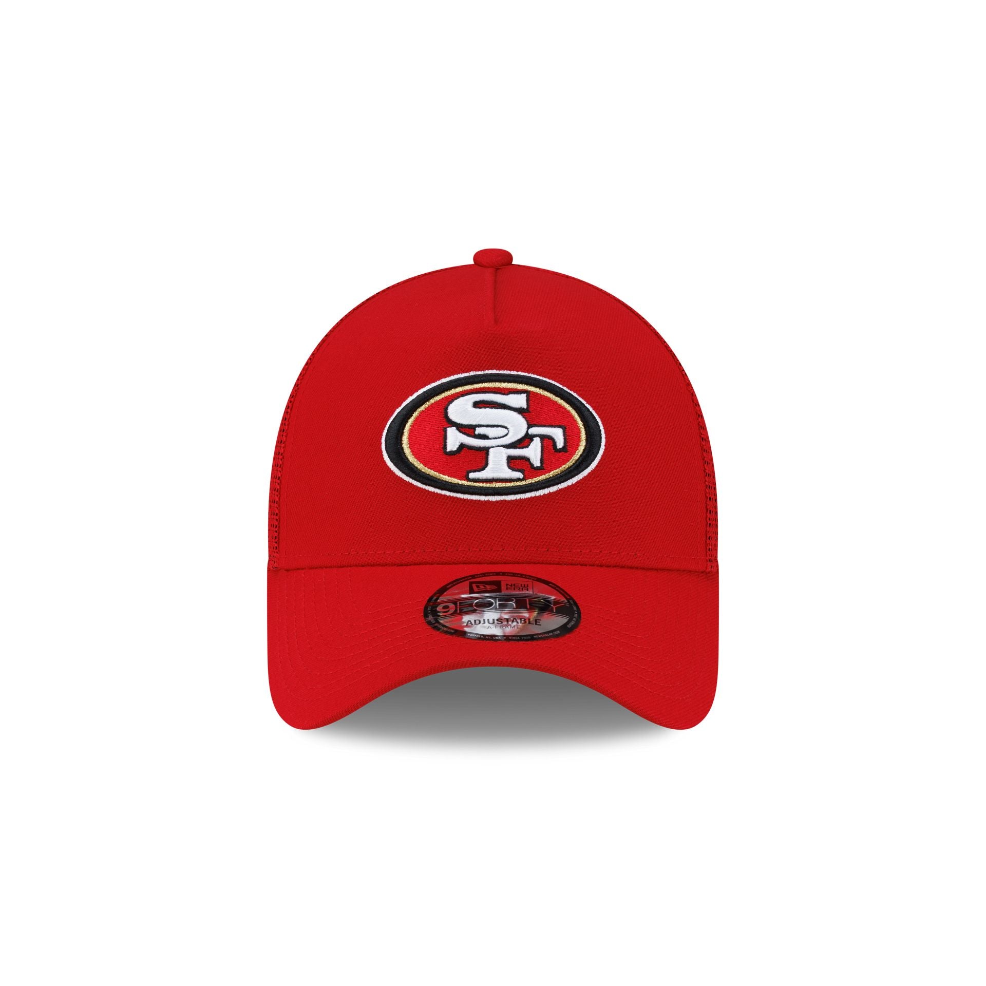 San Francisco 49ers Side Script 9FORTY A-Frame Trucker Hat