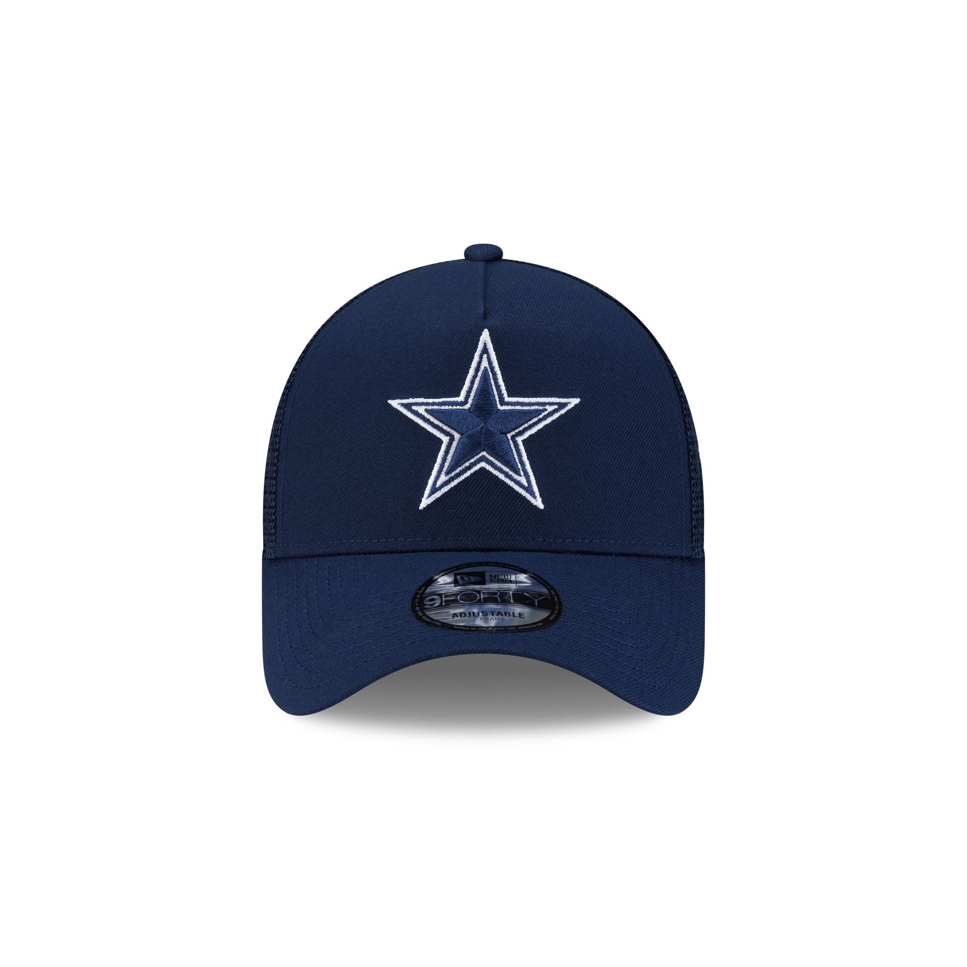 Dallas Cowboys Side Script 9FORTY A-Frame Trucker Hat
