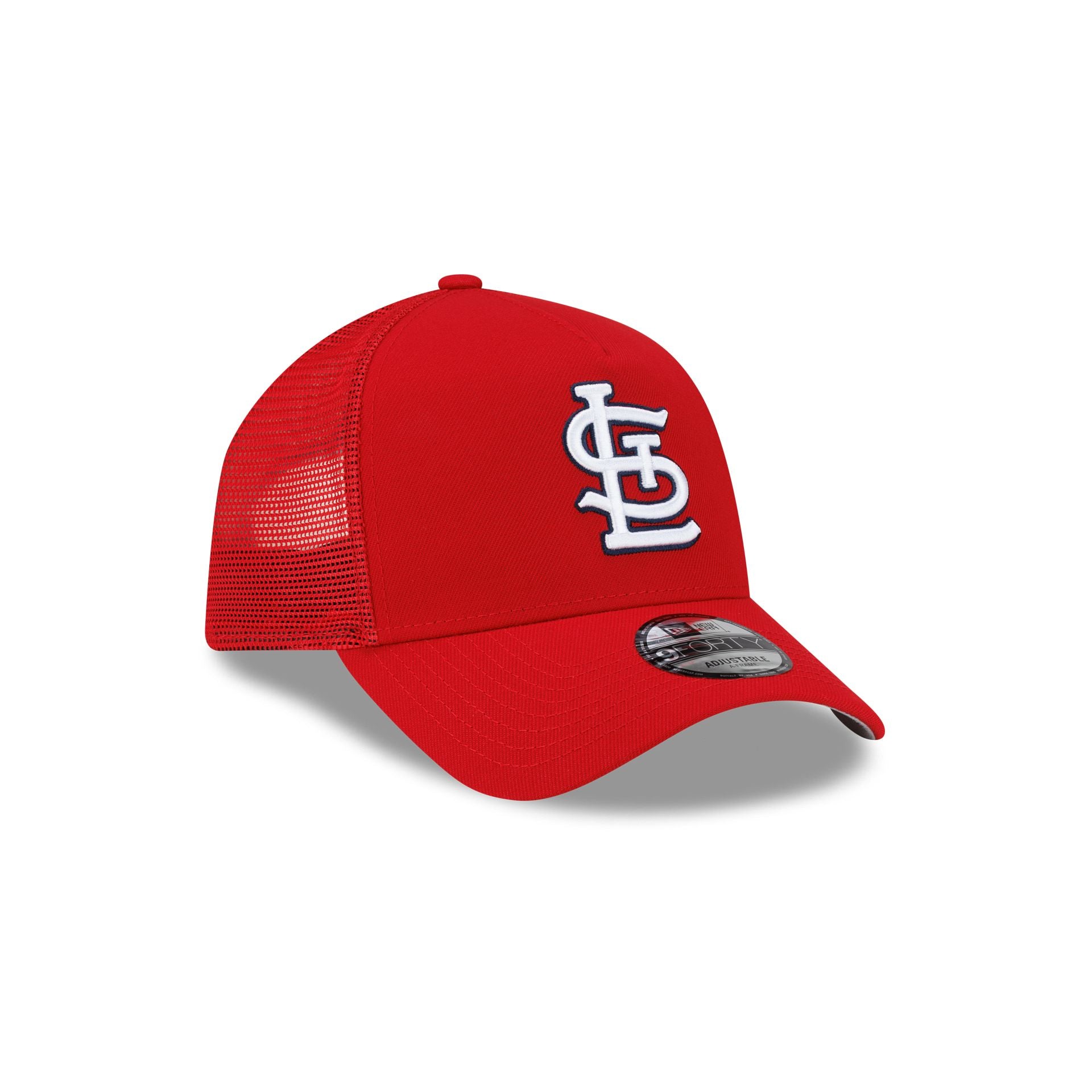 St. Louis Cardinals Side Script 9FORTY A-Frame Trucker Hat
