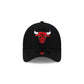 Chicago Bulls Side Script 9FORTY A-Frame Trucker Hat