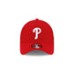 Philadelphia Phillies Side Script 9FORTY A-Frame Trucker Hat