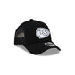 Kansas City Chiefs Side Script Black 9FORTY A-Frame Trucker Hat