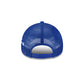 New York Knicks Side Script 9FORTY A-Frame Trucker Hat