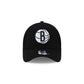 Brooklyn Nets Side Script 9FORTY A-Frame Trucker Hat