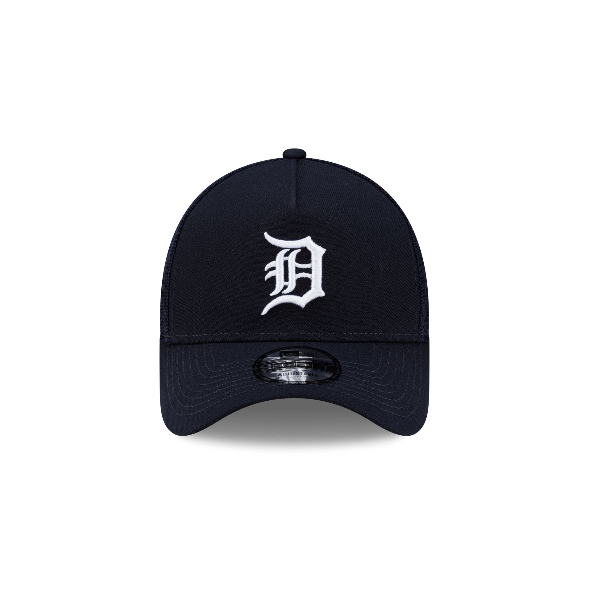 Detroit Tigers Side Script 9FORTY A-Frame Trucker Hat