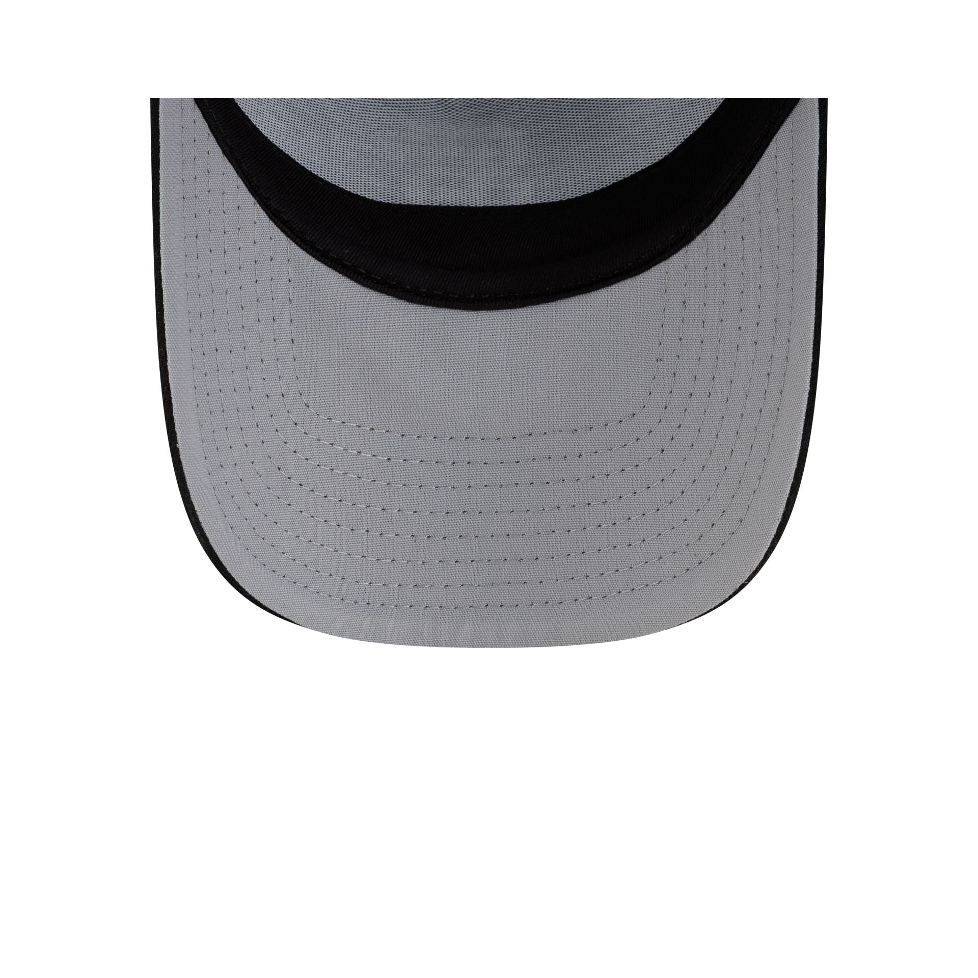 San Francisco Giants Side Script Black 9FORTY A-Frame Trucker Hat