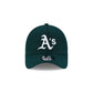 Athletics Side Script 9FORTY A-Frame Trucker Hat