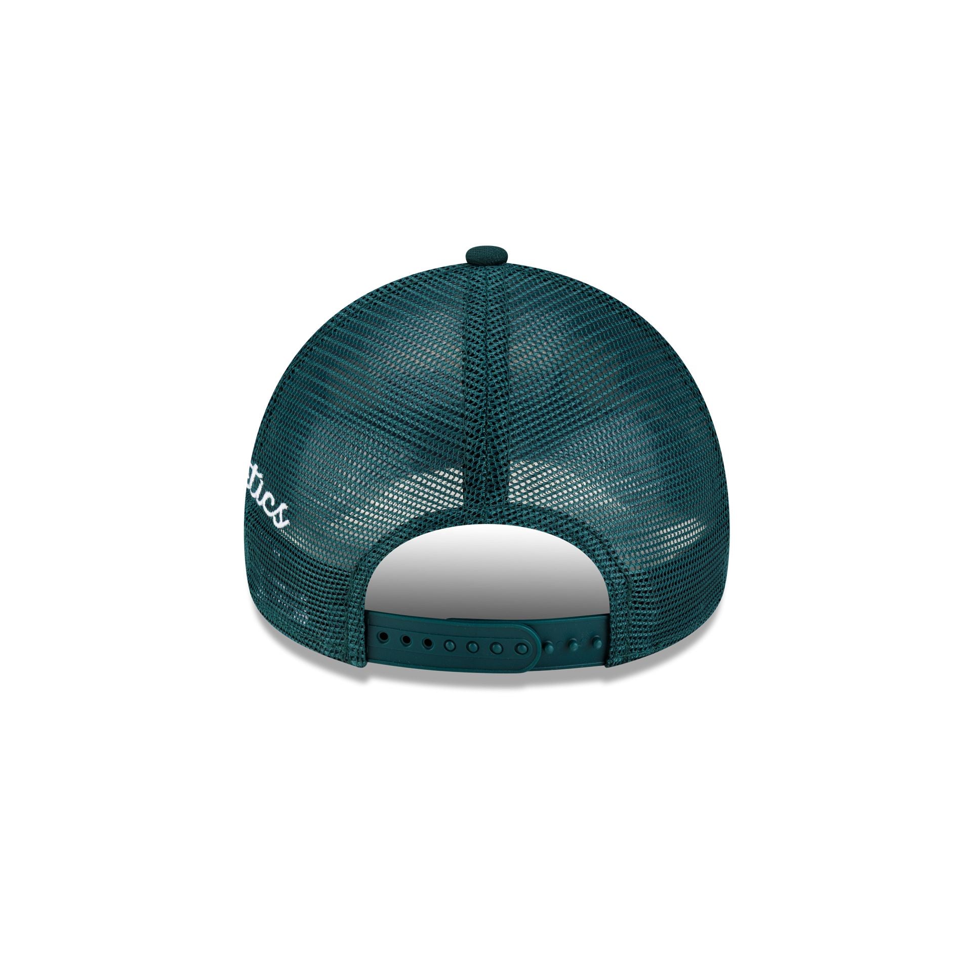 Athletics Side Script 9FORTY A-Frame Trucker Hat
