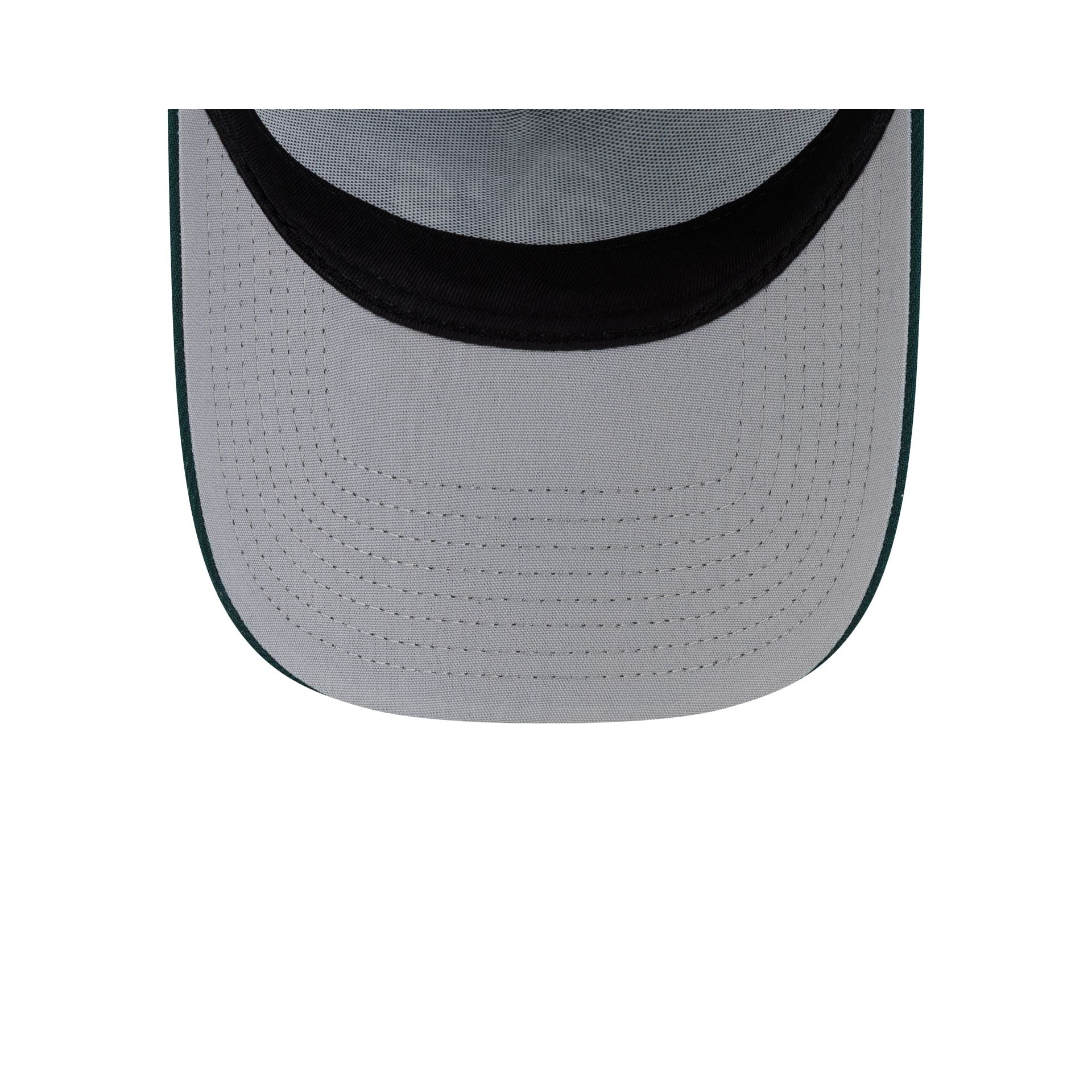 Athletics Side Script 9FORTY A-Frame Trucker Hat