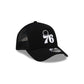Philadelphia 76ers Side Script Black 9FORTY A-Frame Trucker Hat