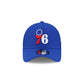 Philadelphia 76ers Side Script 9FORTY A-Frame Trucker Hat