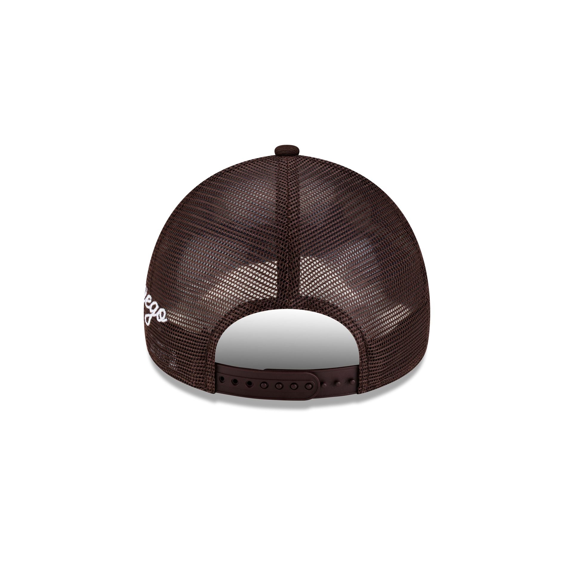 San Diego Padres Side Script 9FORTY A-Frame Trucker Hat