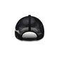 Arizona Diamondbacks Side Script Black 9FORTY A-Frame Trucker Hat