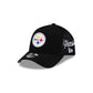 Pittsburgh Steelers Side Script 9FORTY A-Frame Trucker Hat