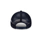 Atlanta Braves Side Script 9FORTY A-Frame Trucker Hat