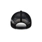 Philadelphia Eagles Side Script Black 9FORTY A-Frame Trucker Hat