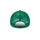 Boston Celtics Side Script 9FORTY A-Frame Trucker Hat