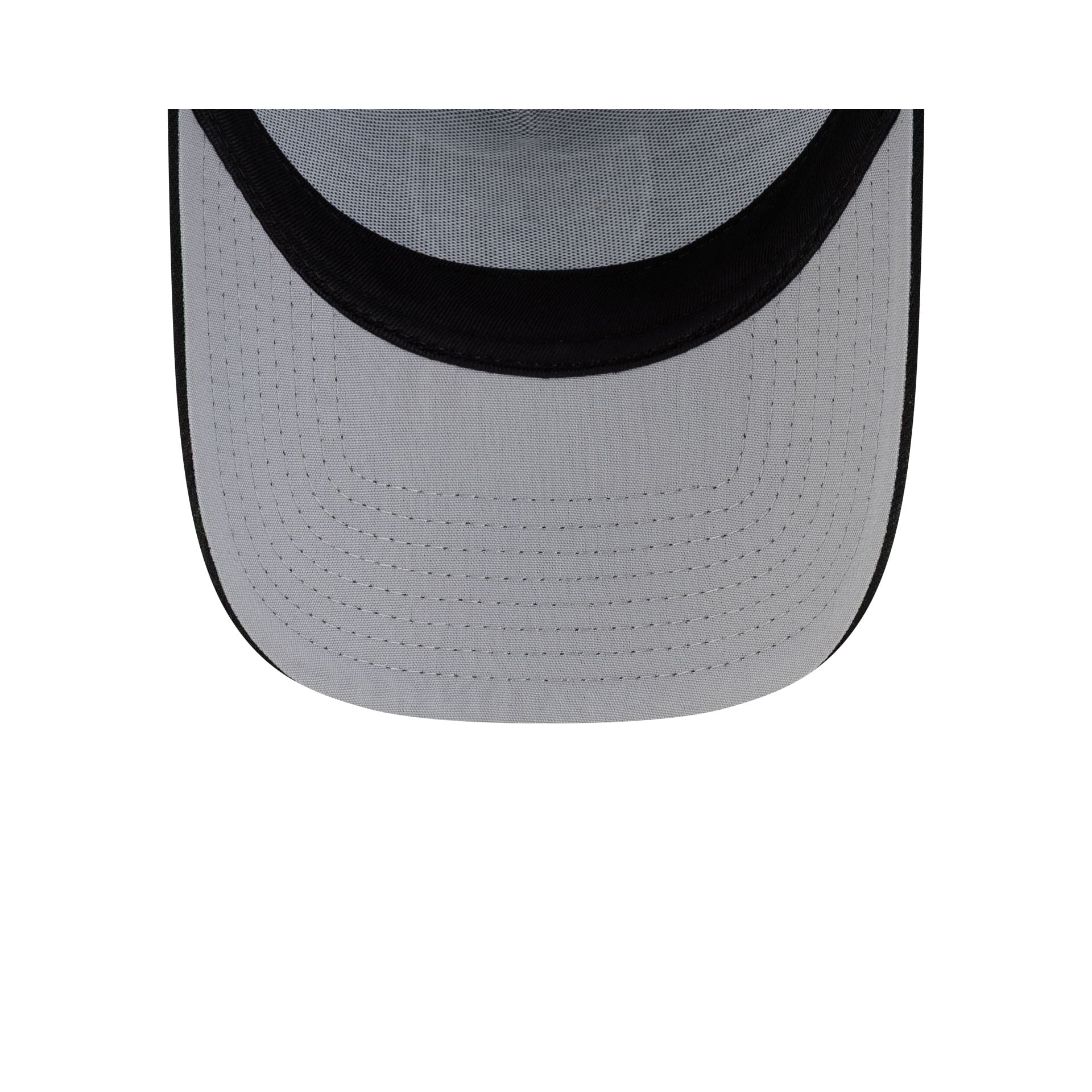 Las Vegas Raiders Side Script 9FORTY A-Frame Trucker Hat