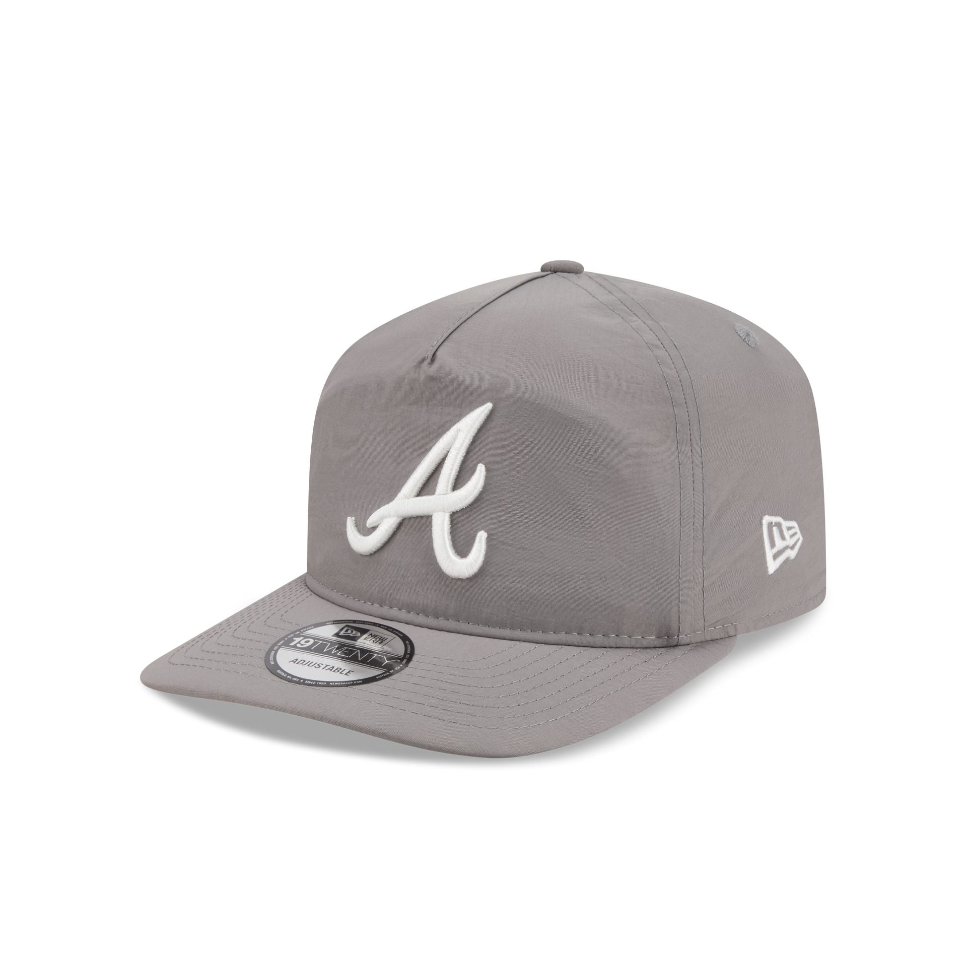 Atlanta Braves Gray Nylon 19TWENTY Adjustable Hat – New Era Cap