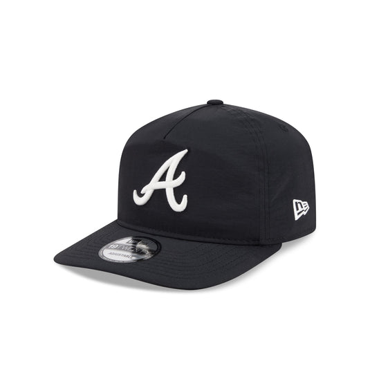 Atlanta Braves Black Nylon 19TWENTY Adjustable Hat - New Era Cap