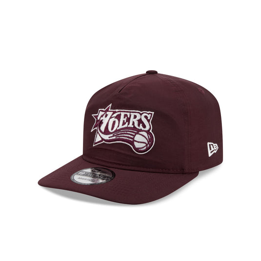 Philadelphia 76ers Burgundy Nylon 19TWENTY Adjustable Hat - New Era Cap