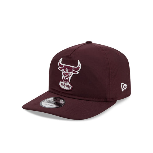 Chicago Bulls Burgundy Nylon 19TWENTY Adjustable Hat - New Era Cap