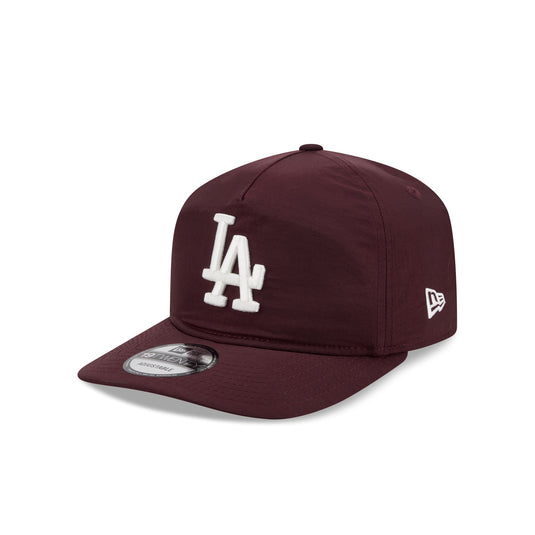 Los Angeles Dodgers Burgundy Nylon 19TWENTY Adjustable Hat - New Era Cap