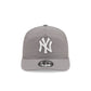 New York Yankees Gray Nylon 19TWENTY Adjustable Hat