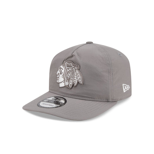 Chicago Blackhawks Gray Nylon 19TWENTY Adjustable Hat - New Era Cap