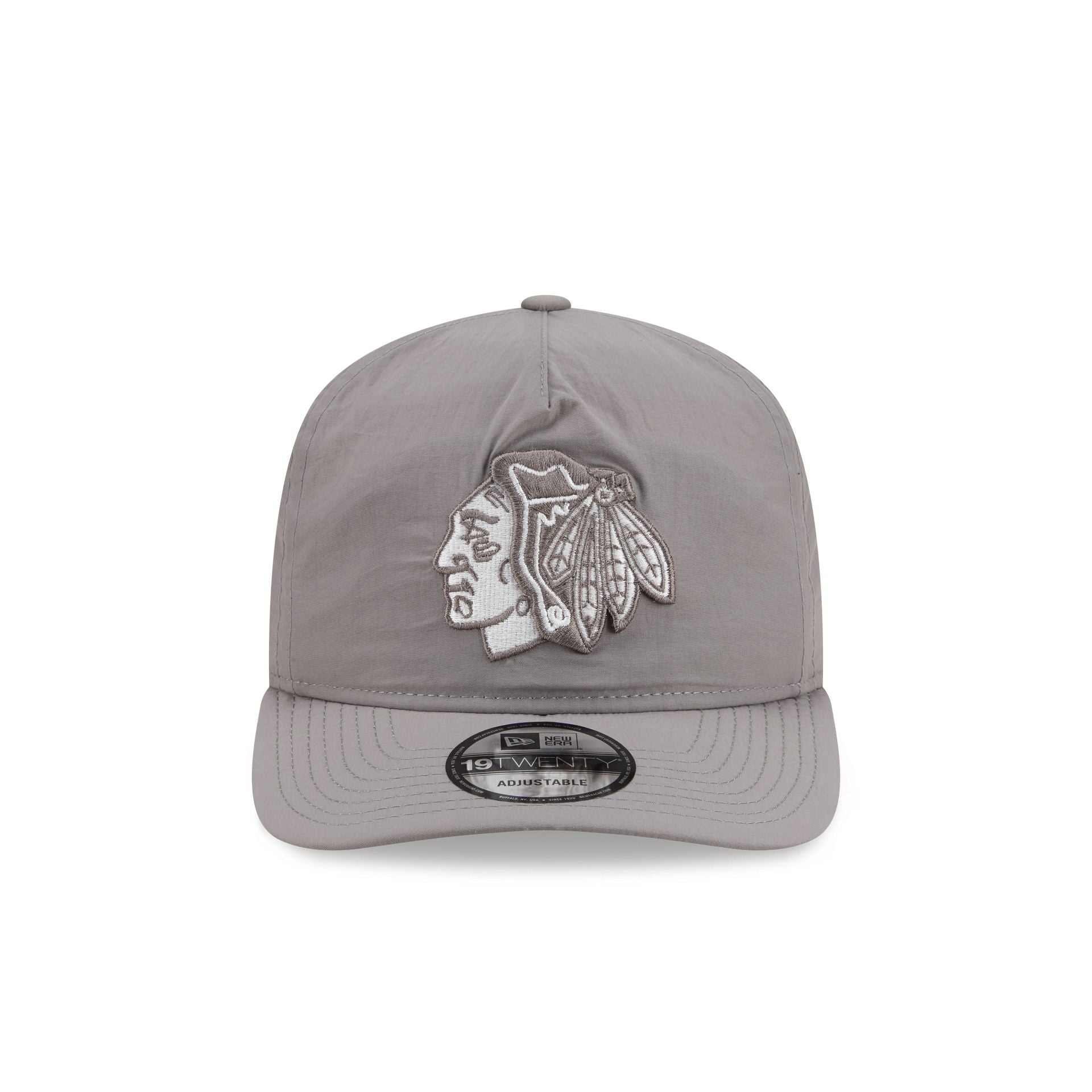 Chicago Blackhawks Gray Nylon 19TWENTY Adjustable Hat – New Era Cap