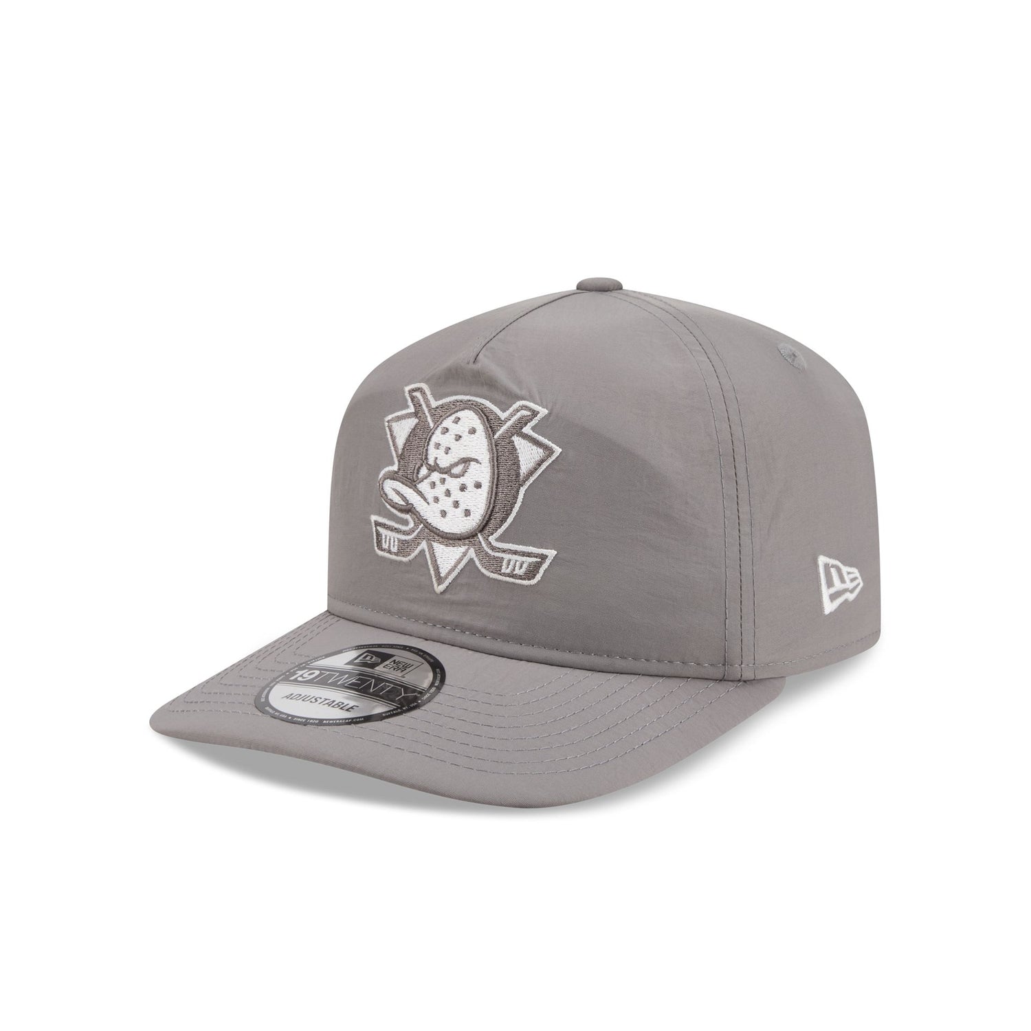 Anaheim Ducks Gray Nylon 19TWENTY Adjustable Hat