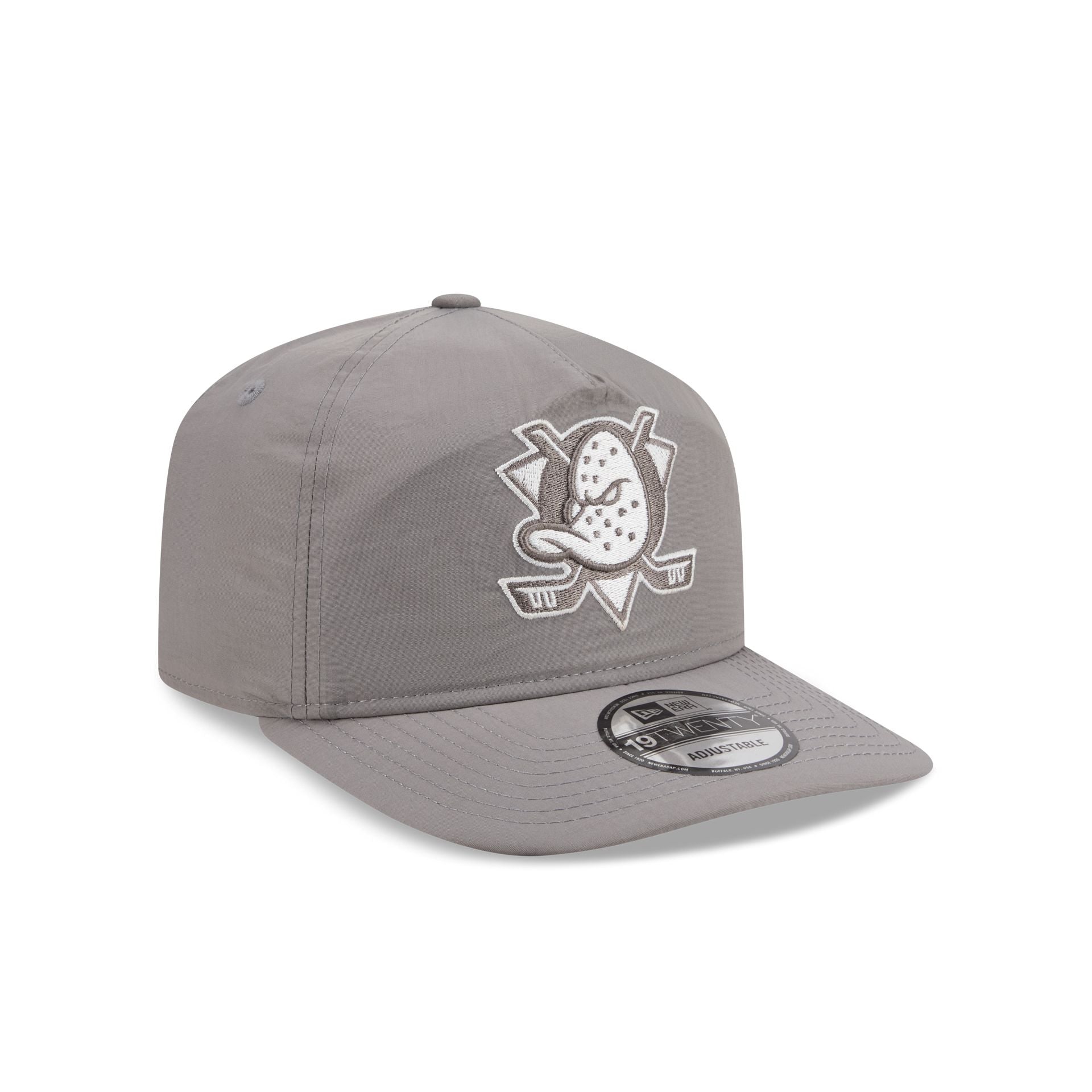Anaheim Ducks Gray Nylon 19TWENTY Adjustable Hat
