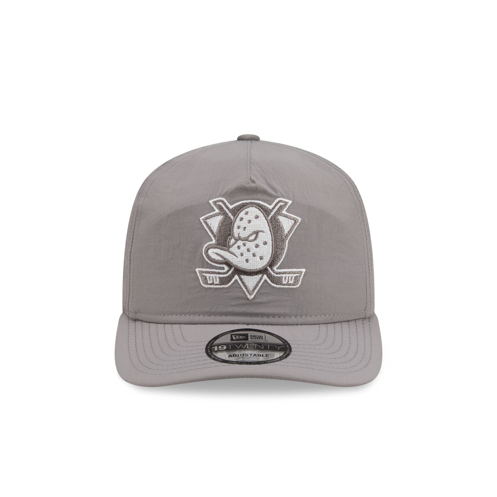 Anaheim Ducks Gray Nylon 19TWENTY Adjustable Hat