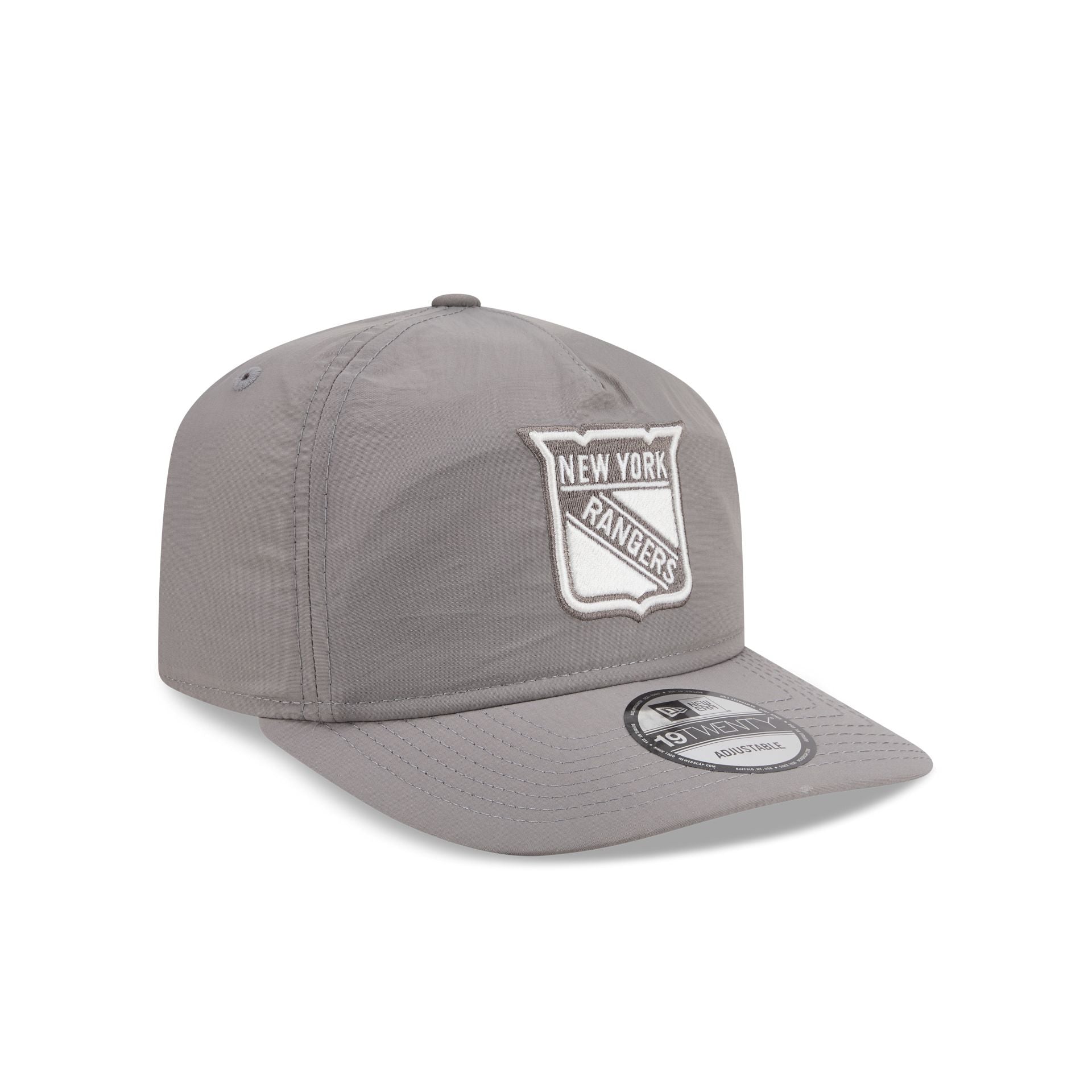 New York Rangers Gray Nylon 19TWENTY Adjustable Hat