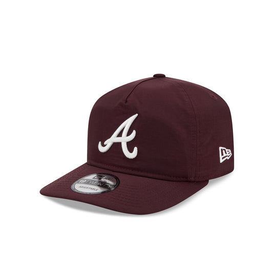 Atlanta Braves Burgundy Nylon 19TWENTY Adjustable Hat - New Era Cap