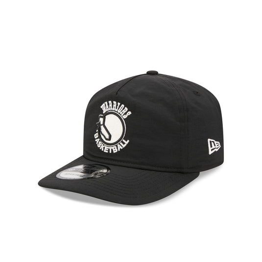 Golden State Warriors Black Nylon 19TWENTY Adjustable Hat - New Era Cap