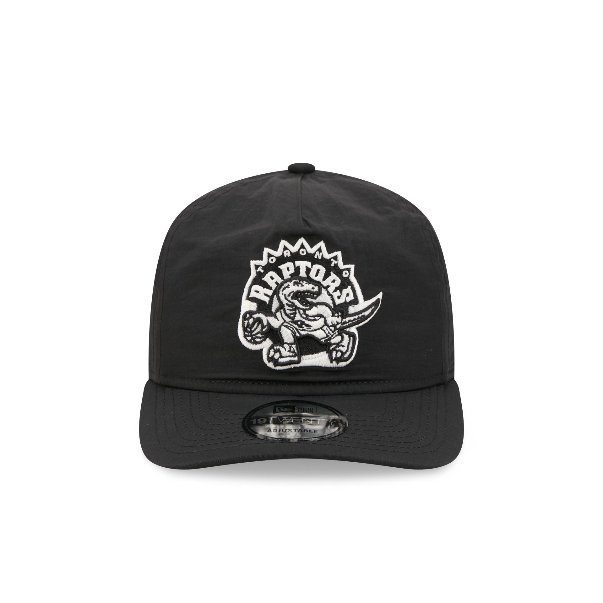 Toronto Raptors Black Nylon 19TWENTY Adjustable Hat