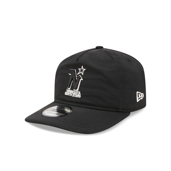 Minnesota North Stars Black Nylon 19TWENTY Adjustable Hat – New