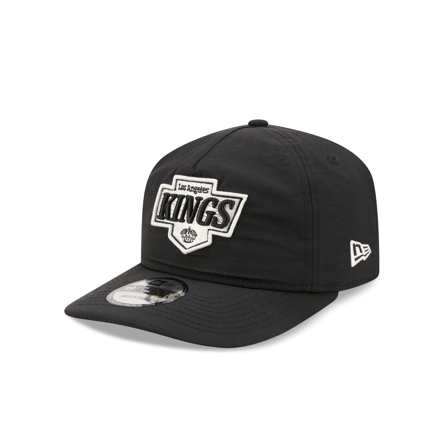 Los Angeles Kings Black Nylon 19TWENTY Adjustable Hat
