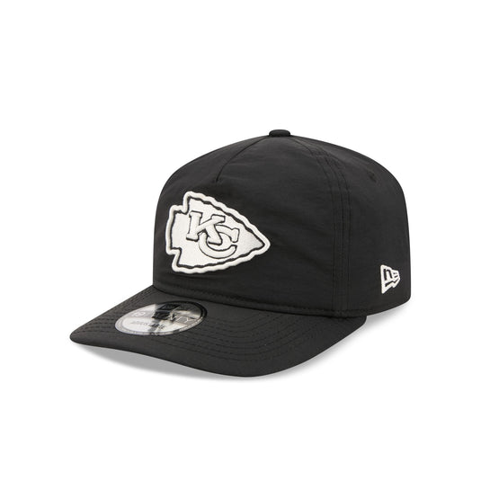 Kansas City Chiefs Black Nylon 19TWENTY Adjustable Hat - New Era Cap