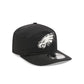 Philadelphia Eagles Black Nylon 19TWENTY Adjustable Hat