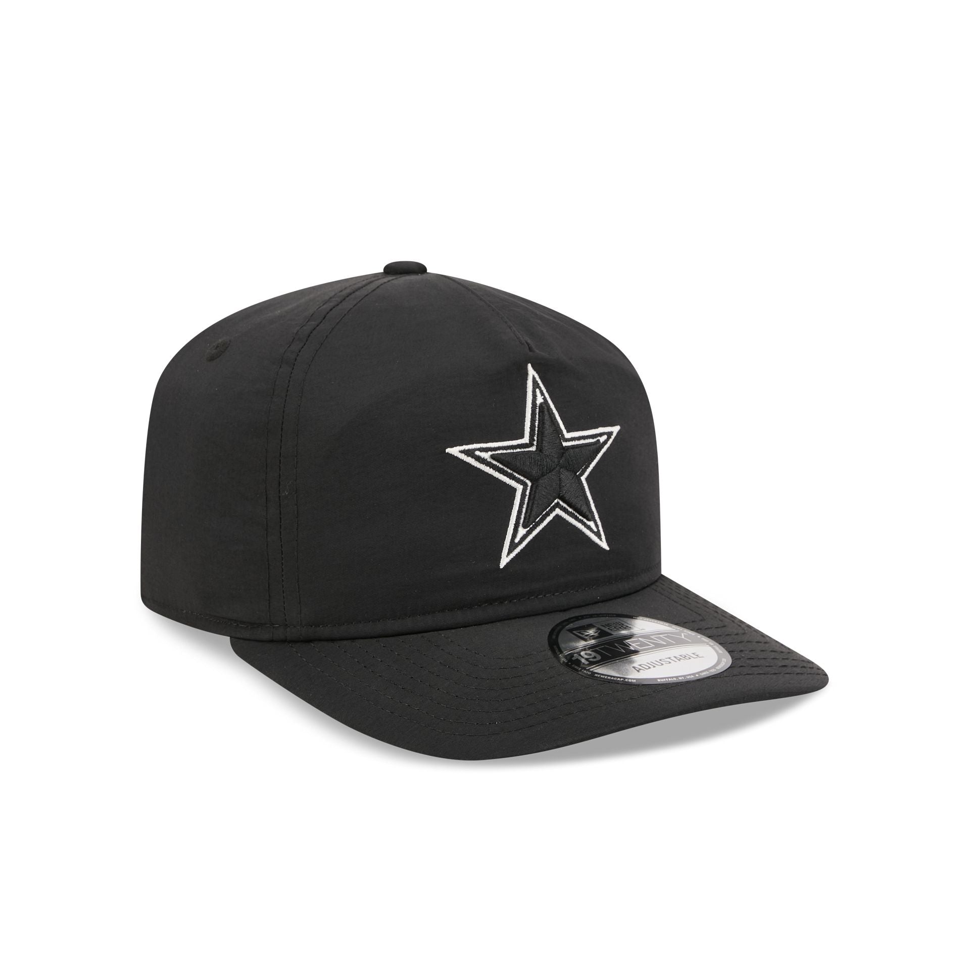 Dallas Cowboys Black Nylon 19TWENTY Adjustable Hat – New Era Cap