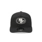 San Francisco 49ers Black Nylon 19TWENTY Adjustable Hat