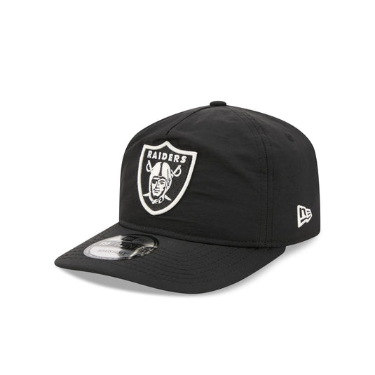 Las Vegas Raiders Black Nylon 19TWENTY Adjustable Hat - New Era Cap