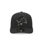 Detroit Lions Black Nylon 19TWENTY Adjustable Hat