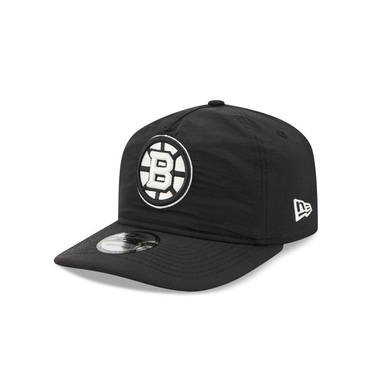 Boston Bruins Black Nylon 19TWENTY Adjustable Hat - New Era Cap