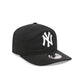 New York Yankees Black Nylon 19TWENTY Adjustable Hat