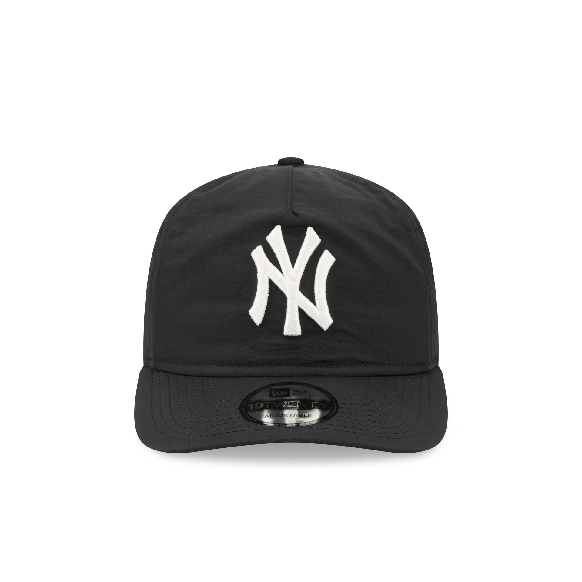 New York Yankees Black Nylon 19TWENTY Adjustable Hat – New Era Cap
