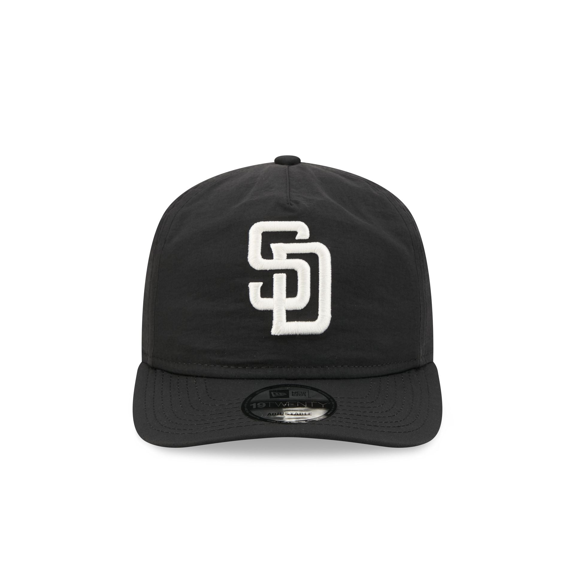 San Diego Padres Black Nylon 19TWENTY Adjustable Hat