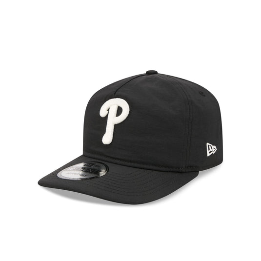 Philadelphia Phillies Black Nylon 19TWENTY Adjustable Hat - New Era Cap
